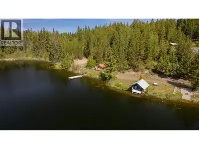 Amazing 165' of Serene Waterfront on Starlike Lake. Private, 1.1 Acres, Charming Log Cabin on low ba...