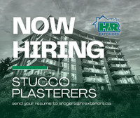 NOW HIRING - Stucco Plasterers