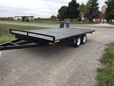 BRAND NEW 8X16 DECK OVER TRAILER - DO816T3 RAMPS OPTIONAL $499 Bed Size: 102", 16' Tires: 14" LRC, 5...
