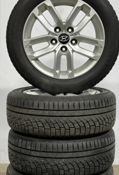 Hyundai Elantra Wheels or Rims with like new Nokian 205/55R16 all weather tires which alone cost $10...