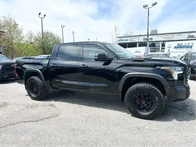 2023 Toyota Tundra TRD PRO CrewMax 1 Owner - No Accidents - Like New! Red Interior, Panoramic Roof,...
