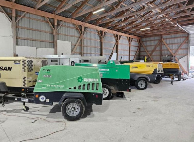 Mobile Diesel Air Compressors for Rent