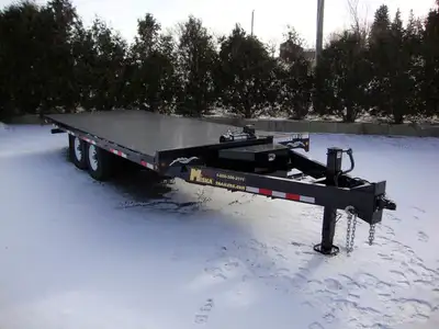 24' Hydraulic Tilt Deckover Float Trailer Easy to Load, 7 Ton Models starting at just $17,295.00 - F...