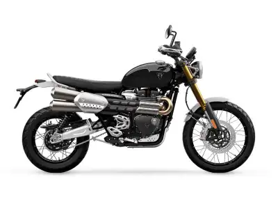 Argyll Motorsports 2026 Triumph Scrambler 1200 XE Sapphire black Style. Attitude. Capability Feature...