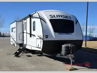 Guarantee RV Calgary's LARGEST selection of pre-owned inventory. CrossRoads Sunset Trail travel trai...