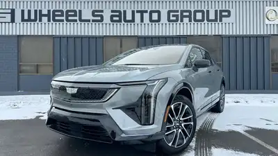 Listed here is the 2025 Cadillac Optiq, Sport 1, AWD. This vehicle is powered by a 85 kWh battery. T...