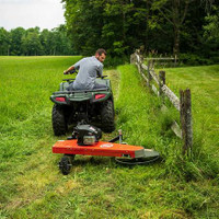 DR Equipment Tow Behind Trimmer Mower Fence Line