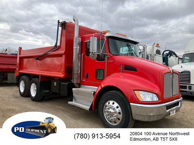 2016 Kenworth T370 T/A Dump Truck Paccar PX-9 300 hp engine, Allison 3500 automatic transmission, En...