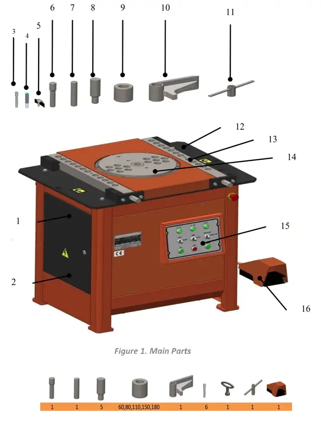 heavy duty Rebar bending machine | rebar bender |50mm bar bender in Power Tools in Mississauga / Peel Region - Image 10