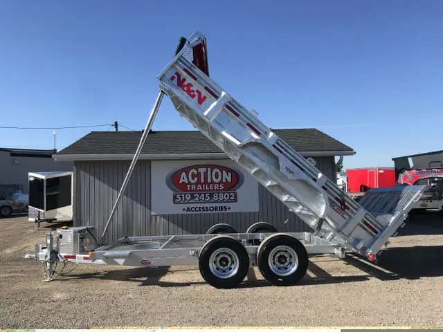 2026 N&N DUMP: STORM TANDEM AXLE DUMP - GALVANIZED STEEL in Cargo & Utility Trailers in Barrie - Image 3