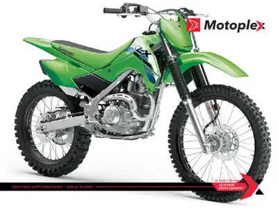 Motoplex St-Eustache KLX140R F Offrant un demarreur electrique et une maniabilite assuree les motos...