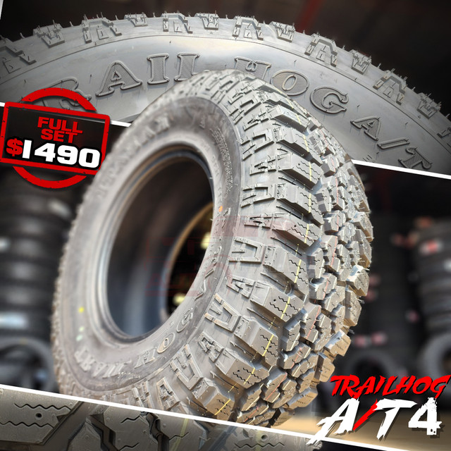 NEW!! TRAILHOG A/T4! 35X12.50R17 M+S - Other Sizes Available!! in Tires & Rims in Saskatoon - Image 2