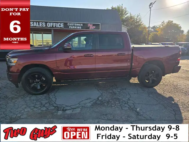 2023 Ram 1500 Sport 4x4 Nav Back Up Camera Big Screen