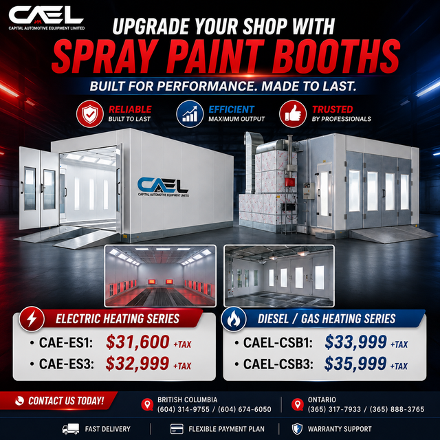 New CAEL Automotive Spray Paint Booths –  Warranty &Finance in Other Parts & Accessories in Whitehorse - Image 2
