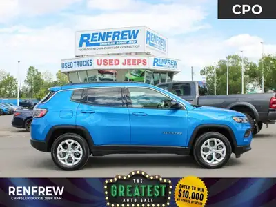 Loaded North Edition, fully inspected at Renfrew Chrysler by our licensed journeymen technicians and...