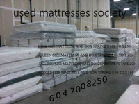 QUEEN AND DOUBLE SIZE USED MATTRESSES