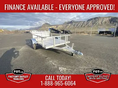 Welcome to Factory Outlet Trailers! NEW Marlon 5x8ft Aluminum Utility Trailer - Robust and Lightweig...