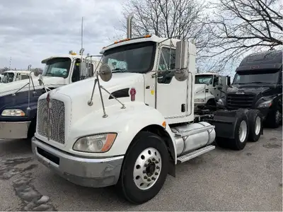 2018 Kenworth T370 Day Cab Tractors with PX9 -350Hp Engine and Allison Automatic 3000HS Transmission...