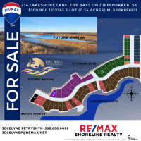 Lake Lot for Sale! 234 Lakeshore Lane, The Bays on Diefenbaker