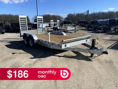 Canada Trailers Galvanized Car Hauler Trailer 10,800 lbs. GVWR is $8,880.00 or $177.58/month! Ord: 8...