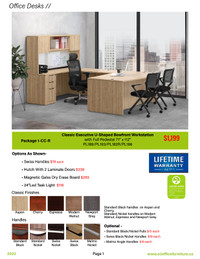 Office Desks, Office Furniture - Halifax, NS