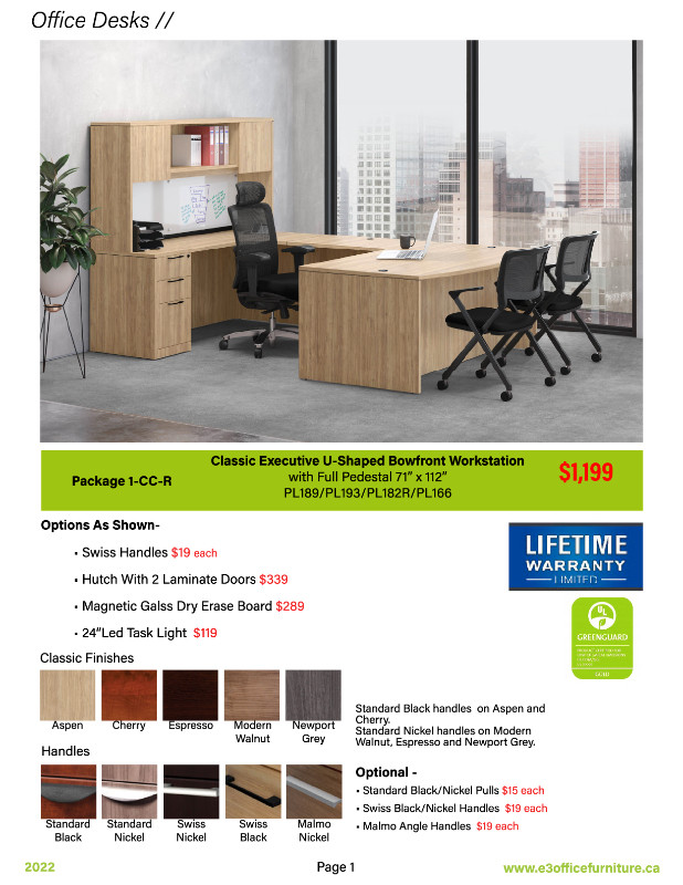 Office Desks, Office Furniture - Halifax, NS in Desks in Dartmouth