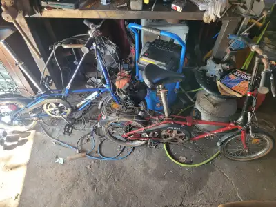 2 dahon folding bikesBoth ride good., View more