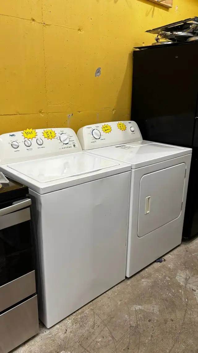 Inglis Set Washer&Dryer 30 Days WarrantyHi-Life Used in Washers & Dryers in Kitchener / Waterloo - Image 2