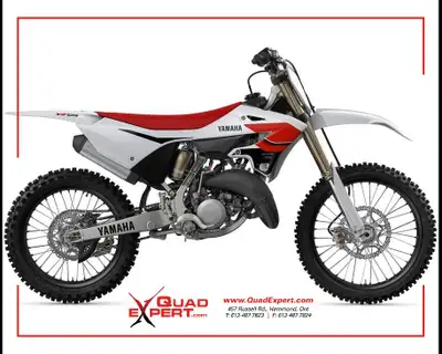 2026 Yamaha YZ125 70th Anniversary Edition -Red and White More powerful, more capable, more advanced...
