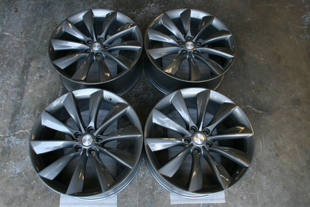 4 New 21" Tesla Wheels | Tesla Model X Wheels | Tesla  Model S in Tires & Rims in Calgary