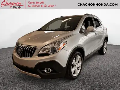 ***BUICK ENCORE LEATHER 2015, TRACTION INTÉGRALE (AWD), TRANSMISSION AUTOMATIQUE, MOTEUR 1.4L TURBO,...