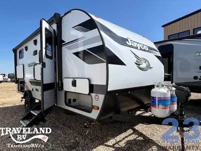 Jayco Jay Feather Micro 199MBS Travel Trailer. Upgrade your camping digs from a tent to Jayco’s entr...