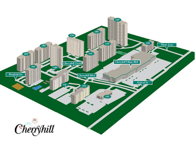 Cherryhill Village - Large Two Bedroom  Apartment for Rent in Long Term Rentals in London