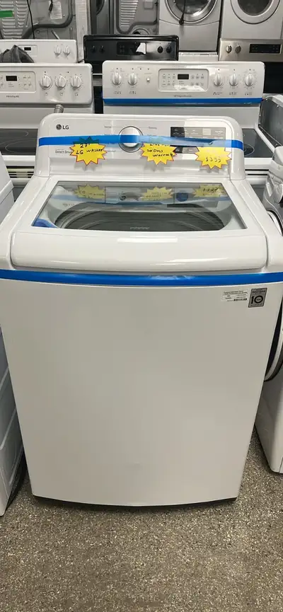 Lg Top Load Washer- Extremely Clean-Fully Tested  Tested, View more