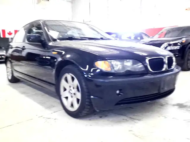 2004 BMW 325i BLACK SEDAN