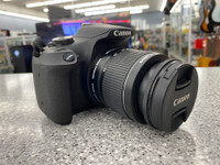 Canon EOS 150D DSLR w/ 18-55 Kit Lens