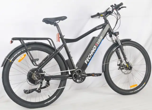 Electric Bike E-Bike Cruiser 500W Black62864743763587121