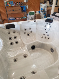 Refurbished hottubs  and new.  Sale on now