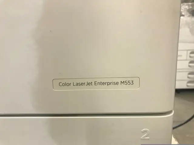 HP Color Laserjet  Enterprise M553x Desktop Printer in Printers, Scanners & Fax in Mississauga / Peel Region - Image 4