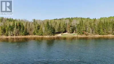 Two large waterfront parcels of undeveloped Canadian shield and forest. The two abutting parcels com...