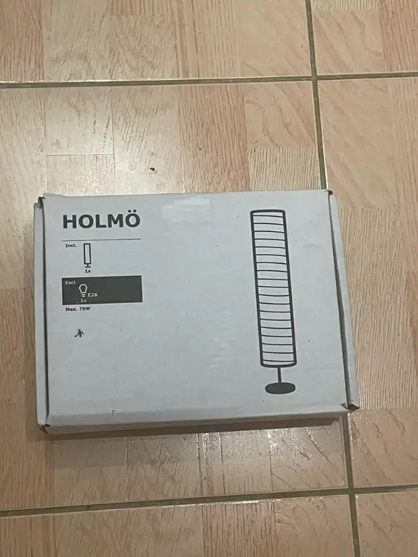 New In Box IKEA HOLMO 46” Floor Lamp White Rice Paper Shade New in Indoor Lighting & Fans in City of Toronto - Image 7