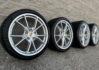 (95%) 4x Porsche 911 *991.2* 4S 20" OEM Winter Wheels Package City of Toronto Toronto (GTA) Preview