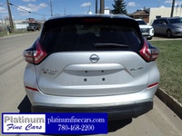 Silver 2015 Nissan Murano SL AWD, Black Leather interior, Panoramic Sunroof, Navigation System, Air... (image 4)