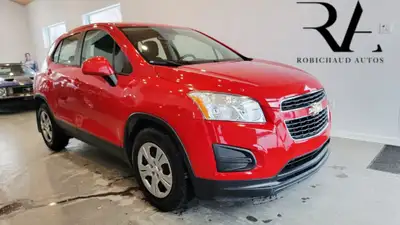 Chevrolet Trax LS 2015 – Seulement 99 683 KM! Prix : 8 995 $ + taxes Caractéristiques principales :...