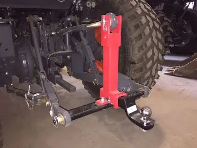 Ensemble de remorquage sur 3 points pour tracteur (3 point hitch trailer tow kit) - Fait pour piner...