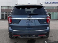 Navigate every journey with confidence and comfort in this stunning blue 2019 Ford Explorer Limited,... (image 3)