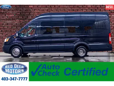 **ONE OWNER - MECHANICALLY CERTIFIED** 111,513 KM This 2015 Ford Transit T-350HD XLT Dually is power...