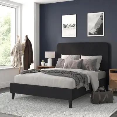 BNIB - Flash Furniture Addison Platform Bed Queen (Similar)... L, View more