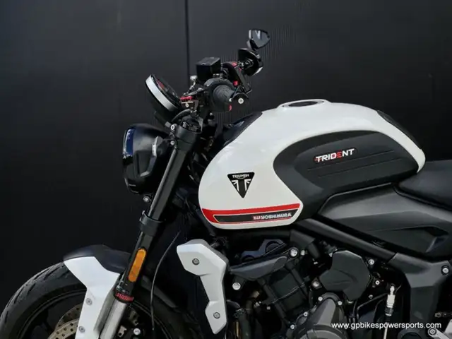 2022 Triumph Trident 660 Crystal White in Street, Cruisers & Choppers in Oshawa / Durham Region - Image 20