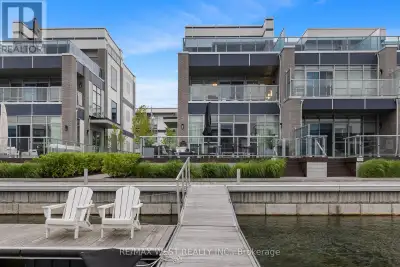 Experience the pinnacle of waterfront luxury in this spectacular 3-storey end unit Island Townhome,...